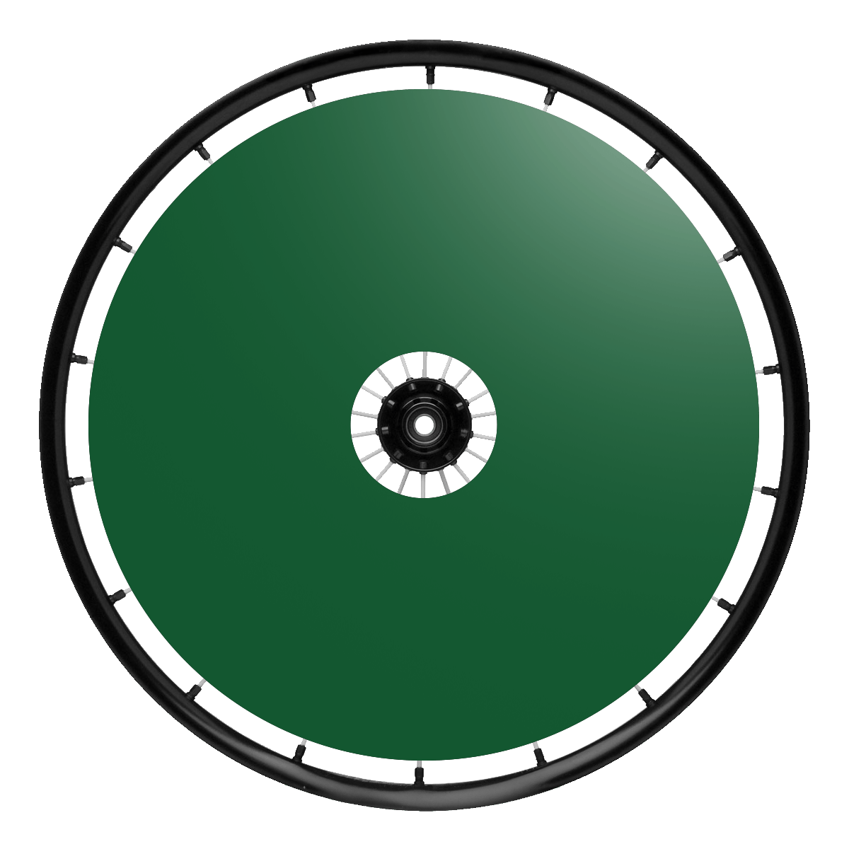 Forest Green Spoke Guard - Pair (145A32)