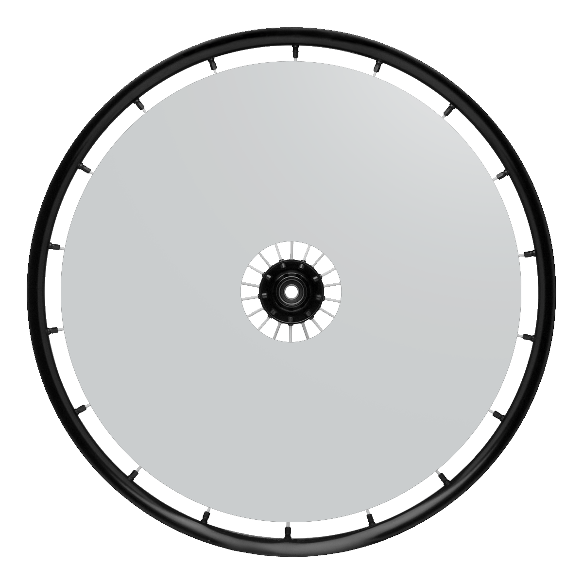 Slate Grey Spoke Guard - Pair (D0D3D4)