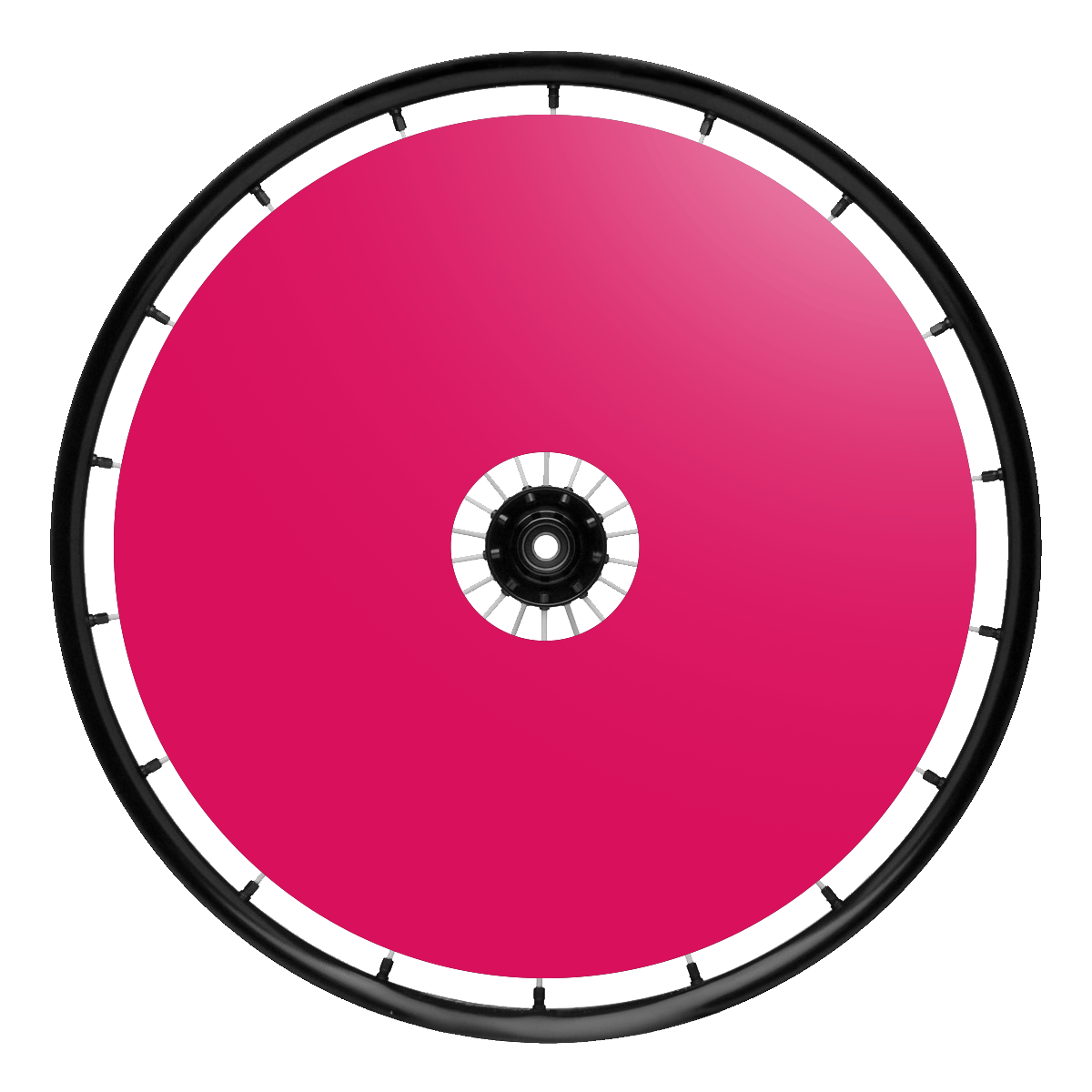 Hot Pink Spoke Guard - Pair (E0115F)