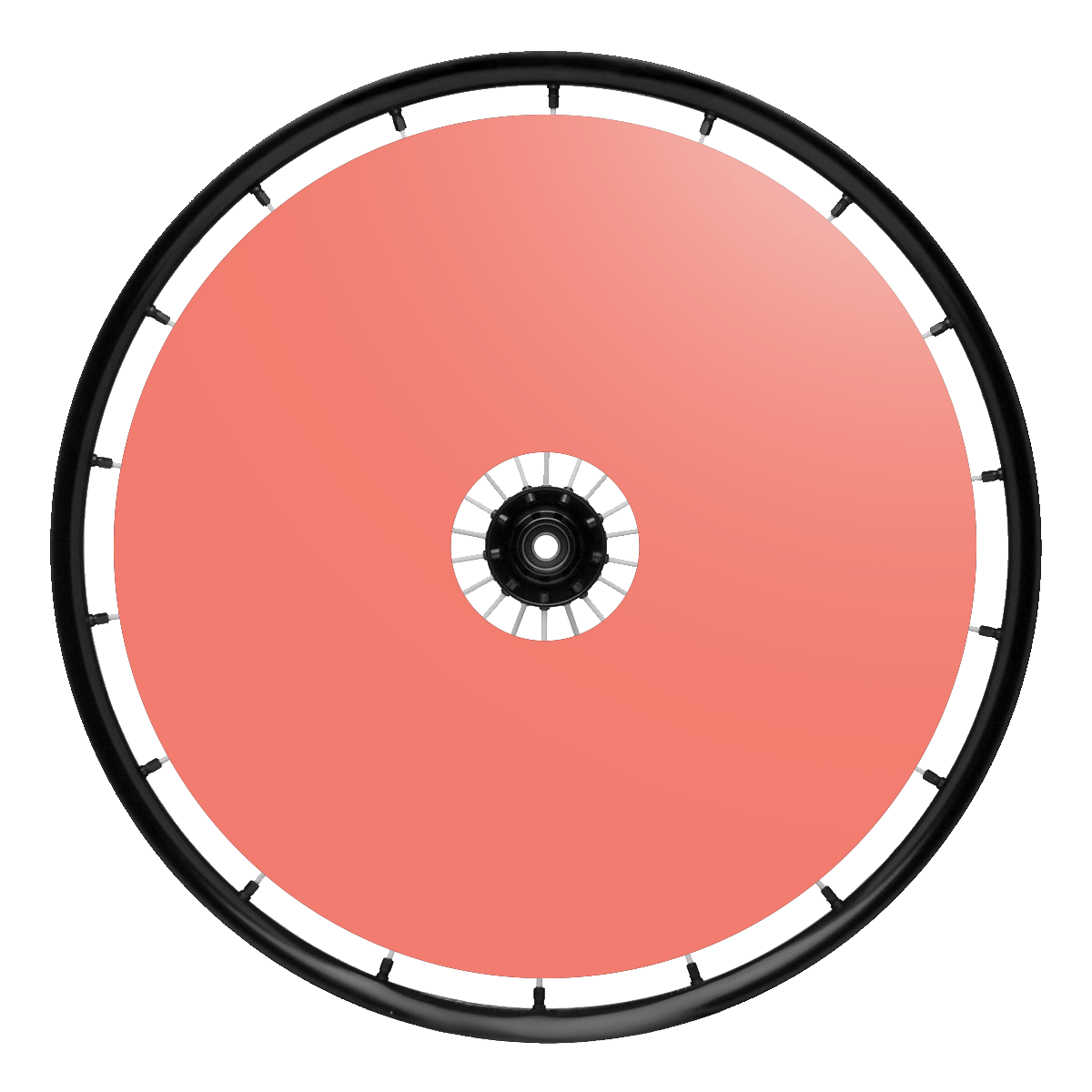 Salmon Pink Spoke Guard - Pair (FA8072)